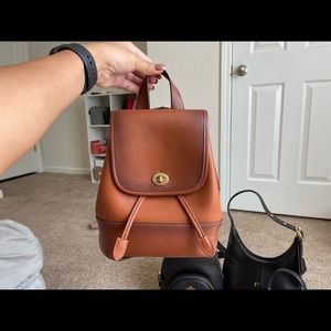 Coach Turnlock Backpack